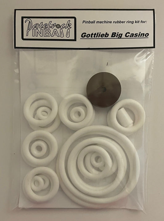 Gottlieb Big Casino Pinball Machine Rubber Ring Kit