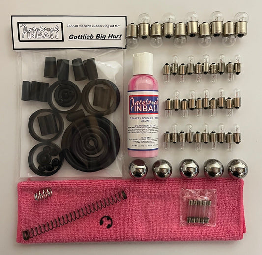 Gottlieb Big Hurt Frank Thomas Pinball Machine Maintenance Kit