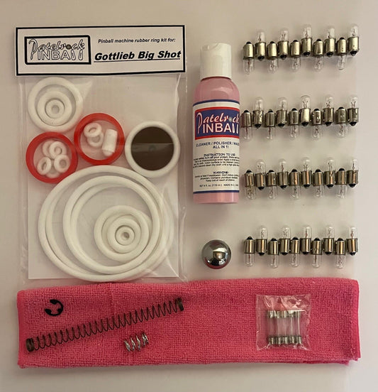 Gottlieb Big Shot Pinball Machine Maintenance Kit
