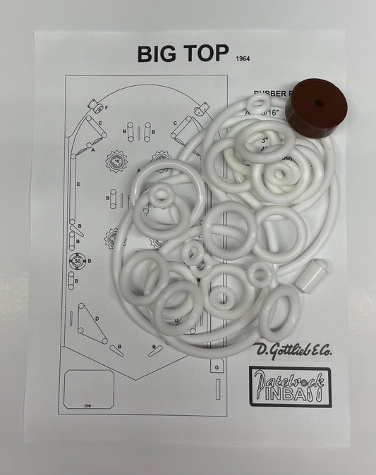 Gottlieb Big Top Pinball Machine Maintenance Kit