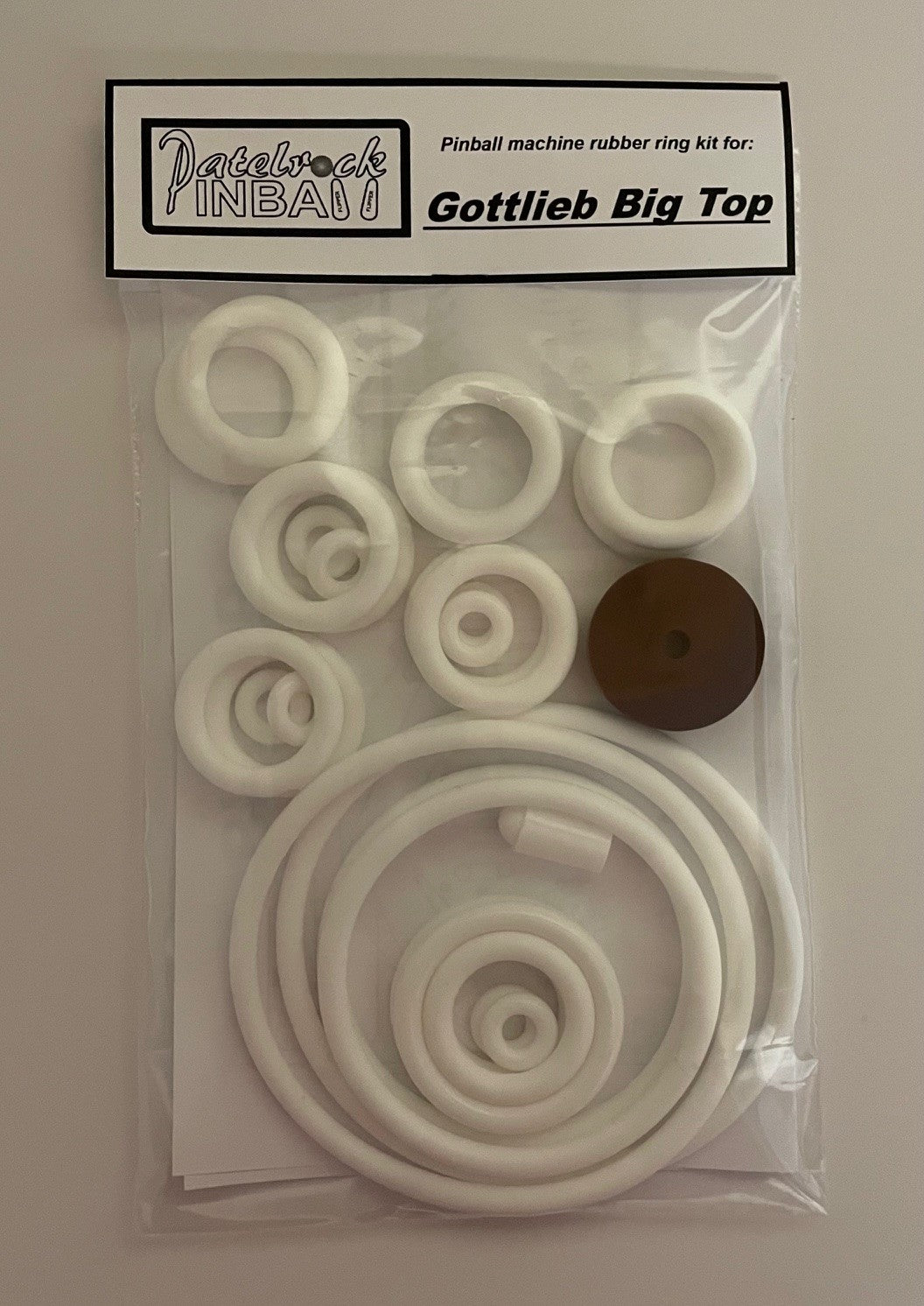 Gottlieb Big Top Pinball Machine Rubber Ring Kit
