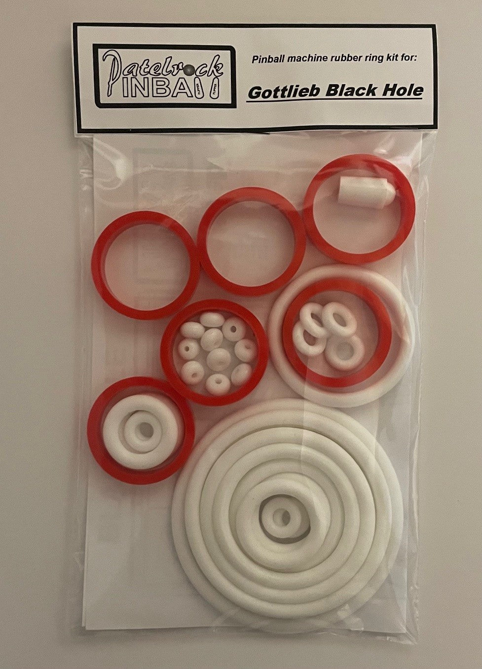 Gottlieb Black Hole Pinball Machine Rubber Ring Kit