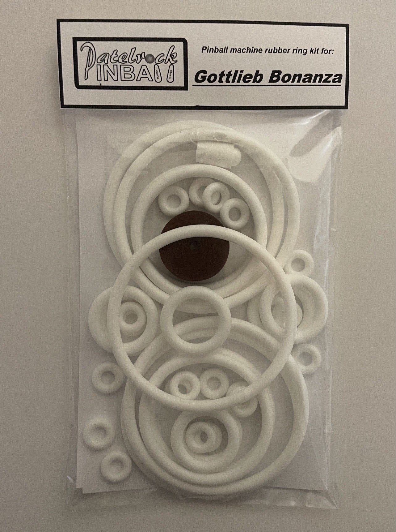 Gottlieb Bonanza Pinball Machine Rubber Ring Kit