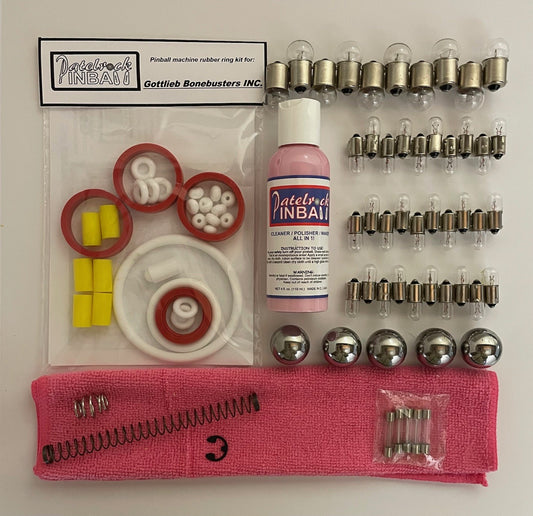 Gottlieb Bone Busters INC. Pinball Machine Maintenance Kit