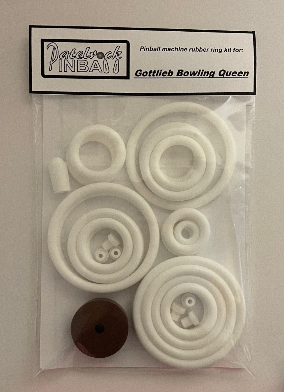 Gottlieb Bowling Queen Pinball Machine Rubber Ring Kit