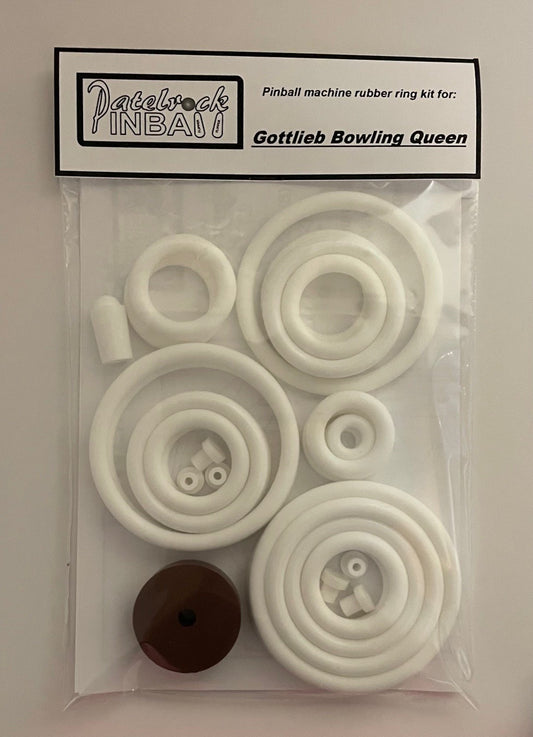 Gottlieb Bowling Queen Pinball Machine Rubber Ring Kit