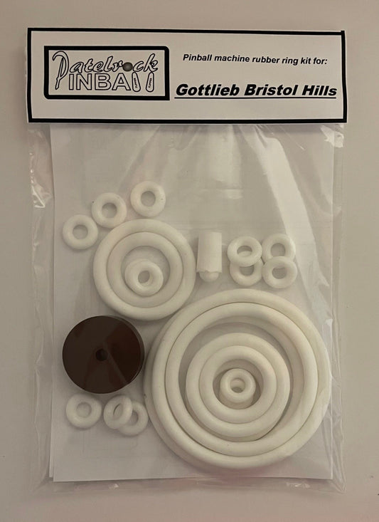 Gottlieb Bristol Hills Pinball Machine Rubber Ring Kit