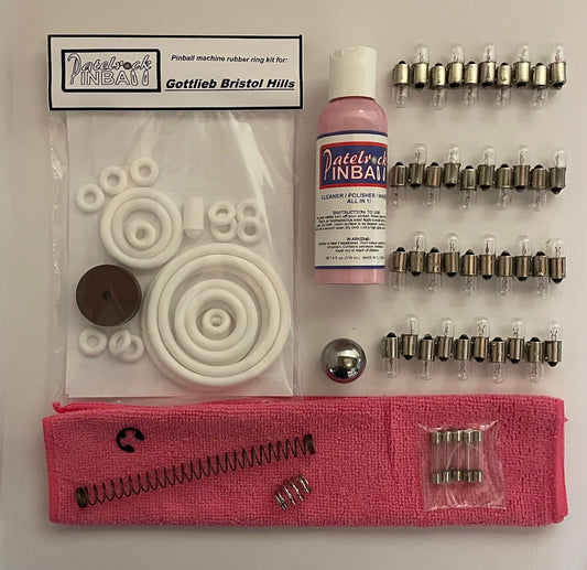 Gottlieb Bristol Hills Pinball Machine Maintenance Kit