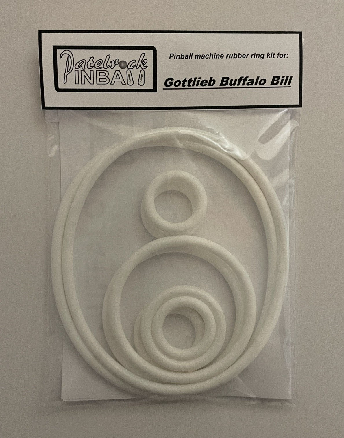 Gottlieb Buffalo Bill Pinball Machine Rubber Ring Kit