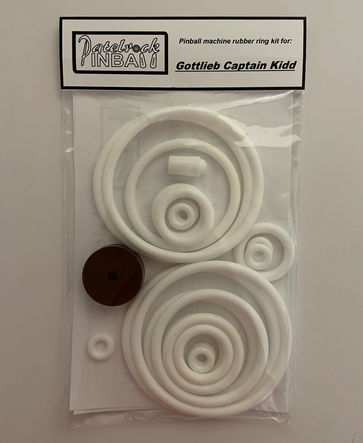 Gottlieb Captain Kidd Pinball Machine Rubber Ring Kit