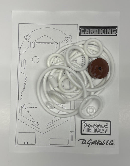 Gottlieb Card King Pinball Machine Maintenance Kit