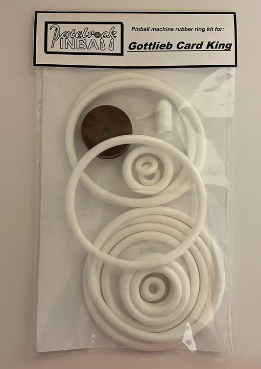 Gottlieb Card King Pinball Machine Rubber Ring Kit