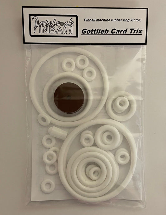 Gottlieb Card Trix Pinball Machine Rubber Ring Kit