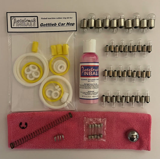Gottlieb Car Hop Pinball Machine Maintenance Kit