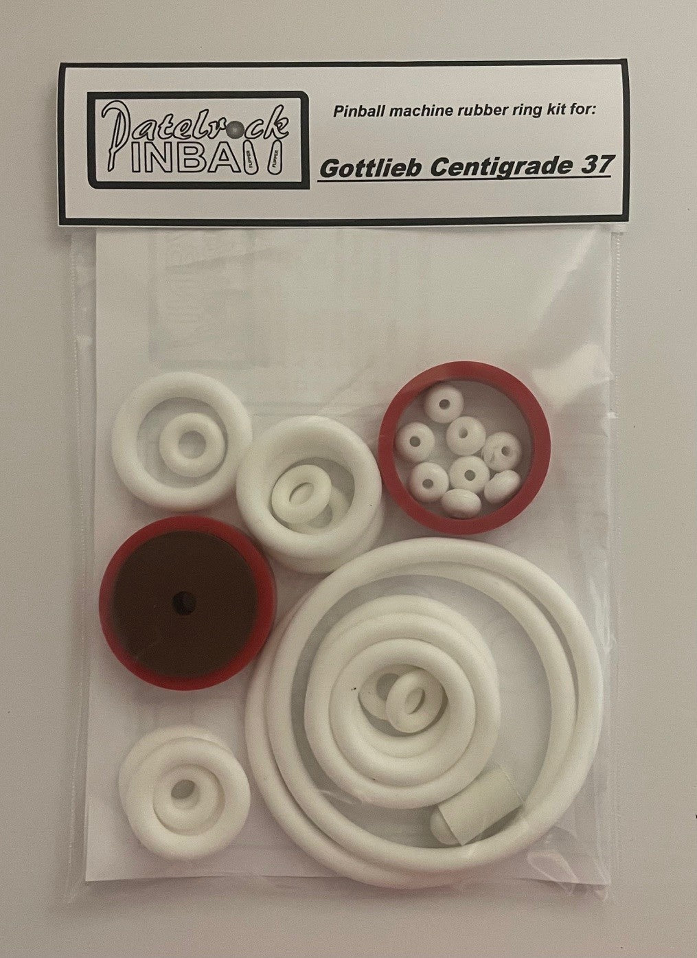 Gottlieb Centrigrade 37 Pinball Machine Rubber Ring Kit