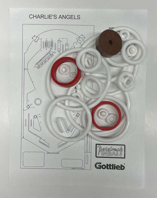 Gottlieb Charlie's Angels (Solid State) Pinball Machine Maintenance Kit