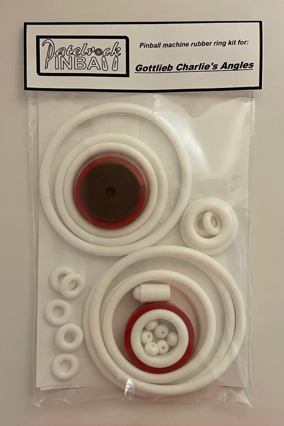 Gottlieb Charlie's Angels Pinball Machine Rubber Ring Kit
