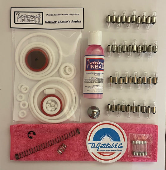 Gottlieb Charlie's Angels (Solid State) Pinball Machine Maintenance Kit