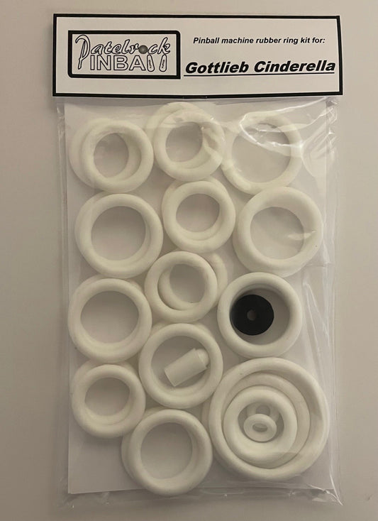 Gottlieb Cinderella Pinball Machine Rubber Ring Kit