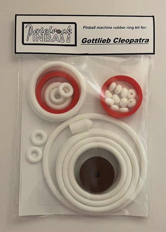 Gottlieb Cleopatra Pinball Machine Rubber Ring Kit