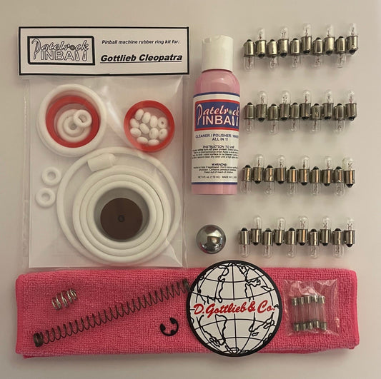 Gottlieb Cleopatra (Solid State) Pinball Machine Maintenance Kit