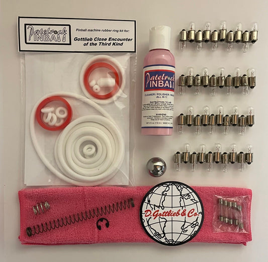 Gottlieb Close Encounters of the Third Kind (Electromecanical) Pinball Machine Maintenance Kit