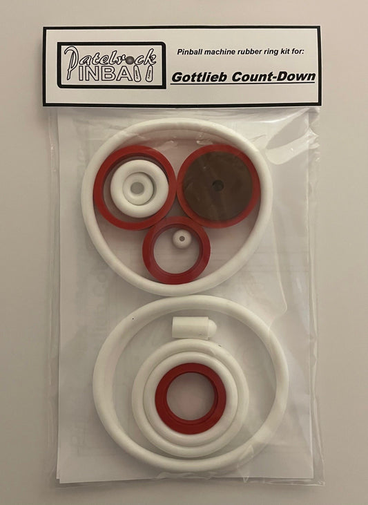 Gottlieb Count-Down Pinball Machine Rubber Ring Kit