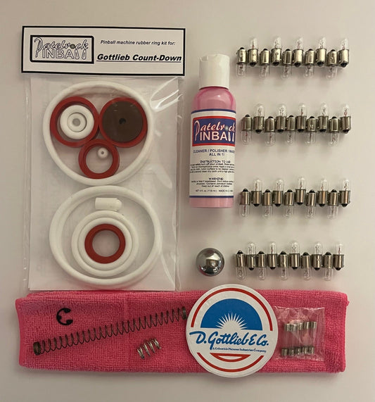 Gottlieb Count-Down Pinball Machine Maintenance Kit
