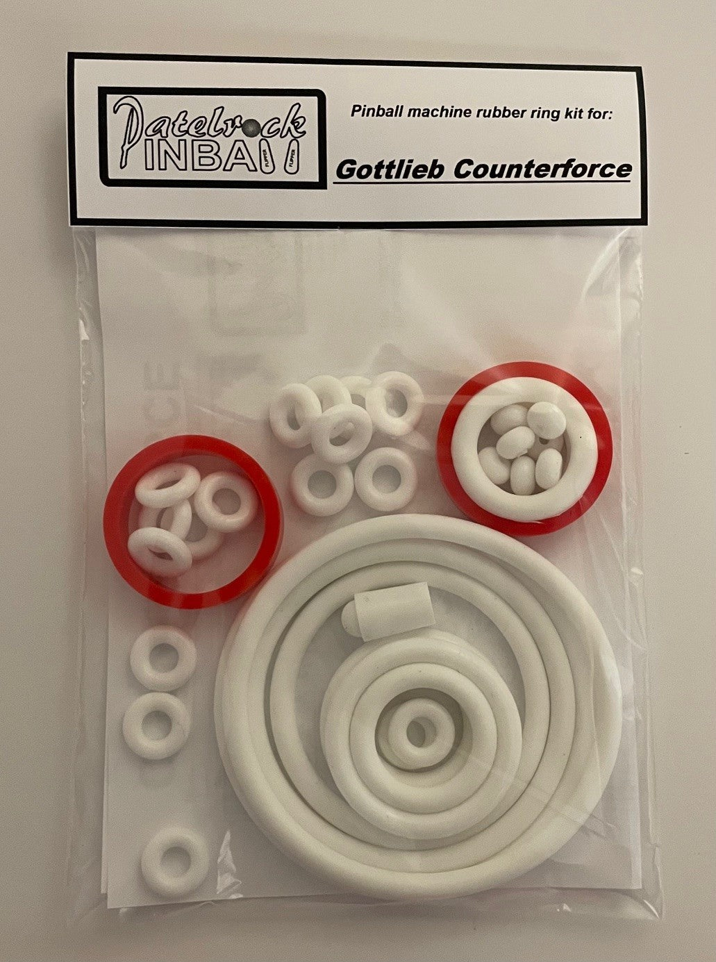 Gottlieb Counterforce Pinball Machine Rubber Ring Kit