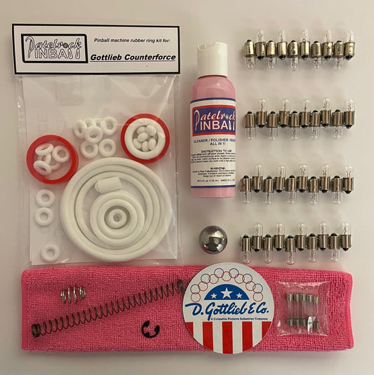 Gottlieb Counterforce Pinball Machine Maintenance Kit