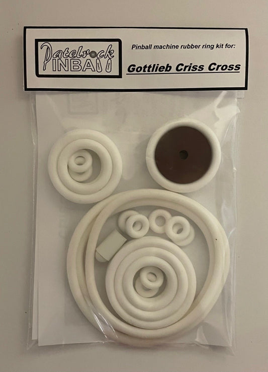 Gottlieb Criss Cross Pinball Machine Rubber Ring Kit