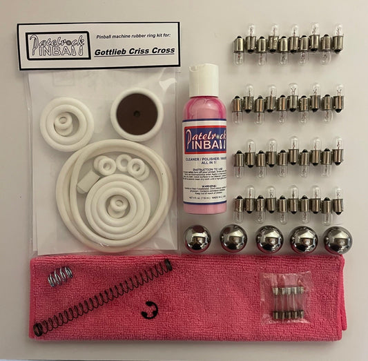 Gottlieb Criss Cross Pinball Machine Maintenance Kit