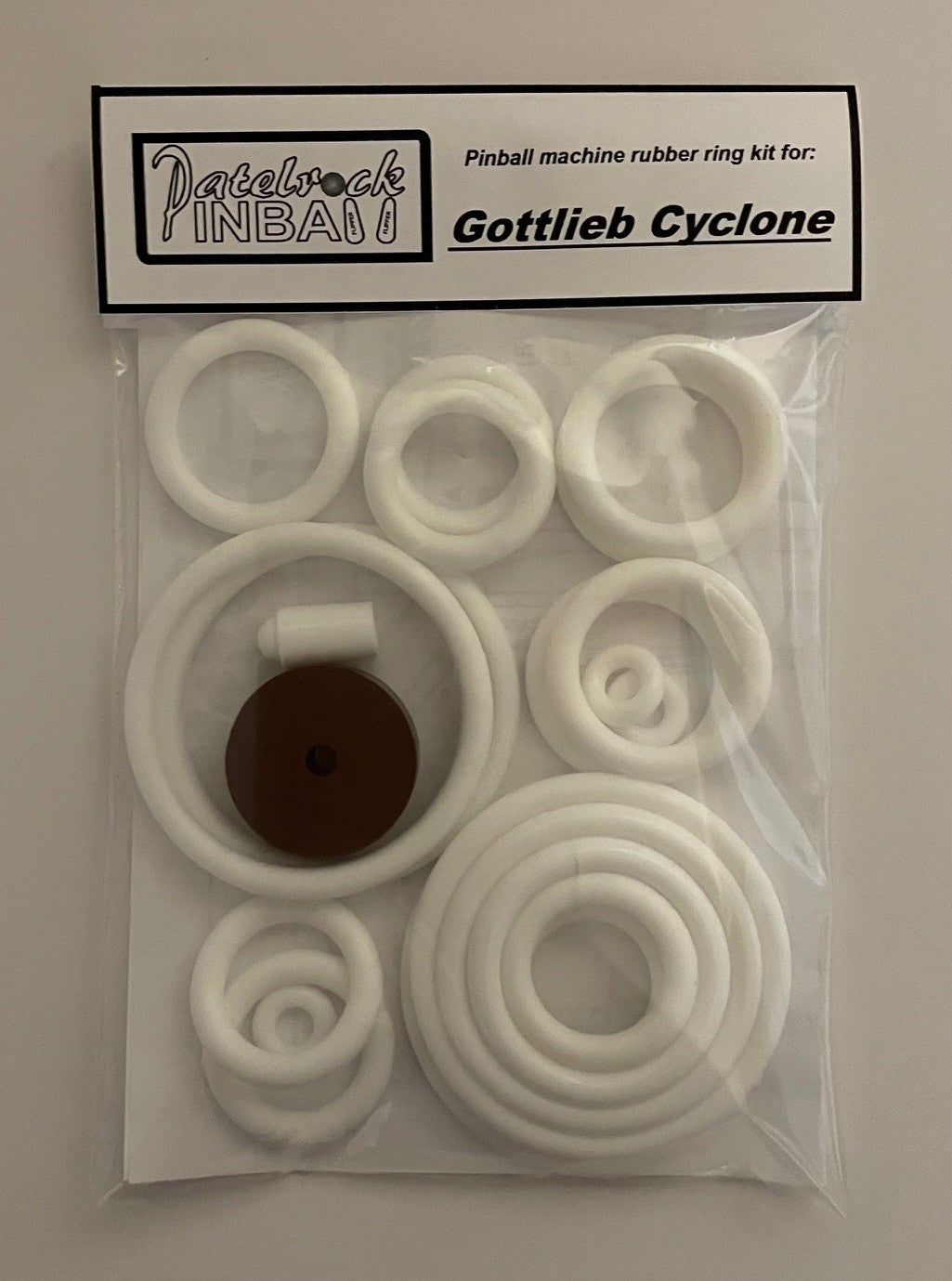 Gottlieb Cyclone Pinball Machine Rubber Ring Kit