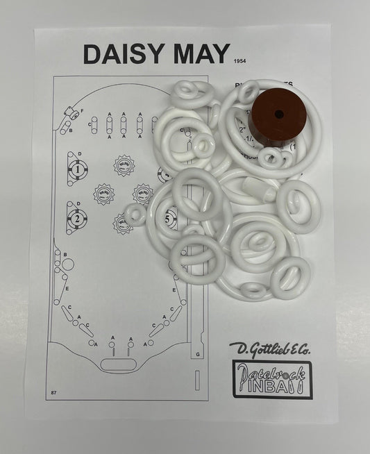 Gottlieb Daisy May Pinball Machine Maintenance Kit