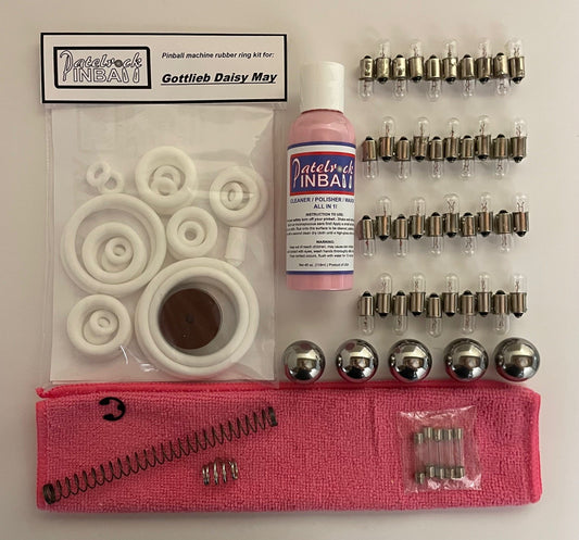 Gottlieb Daisy May Pinball Machine Maintenance Kit