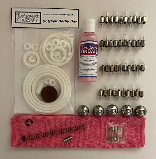 Gottlieb Derby Day Pinball Machine Maintenance Kit