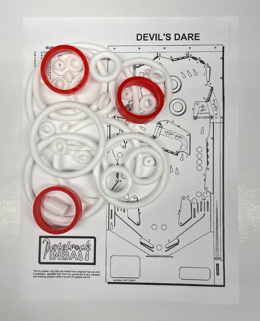 Gottlieb Devil's Dare Pinball Machine Maintenance Kit