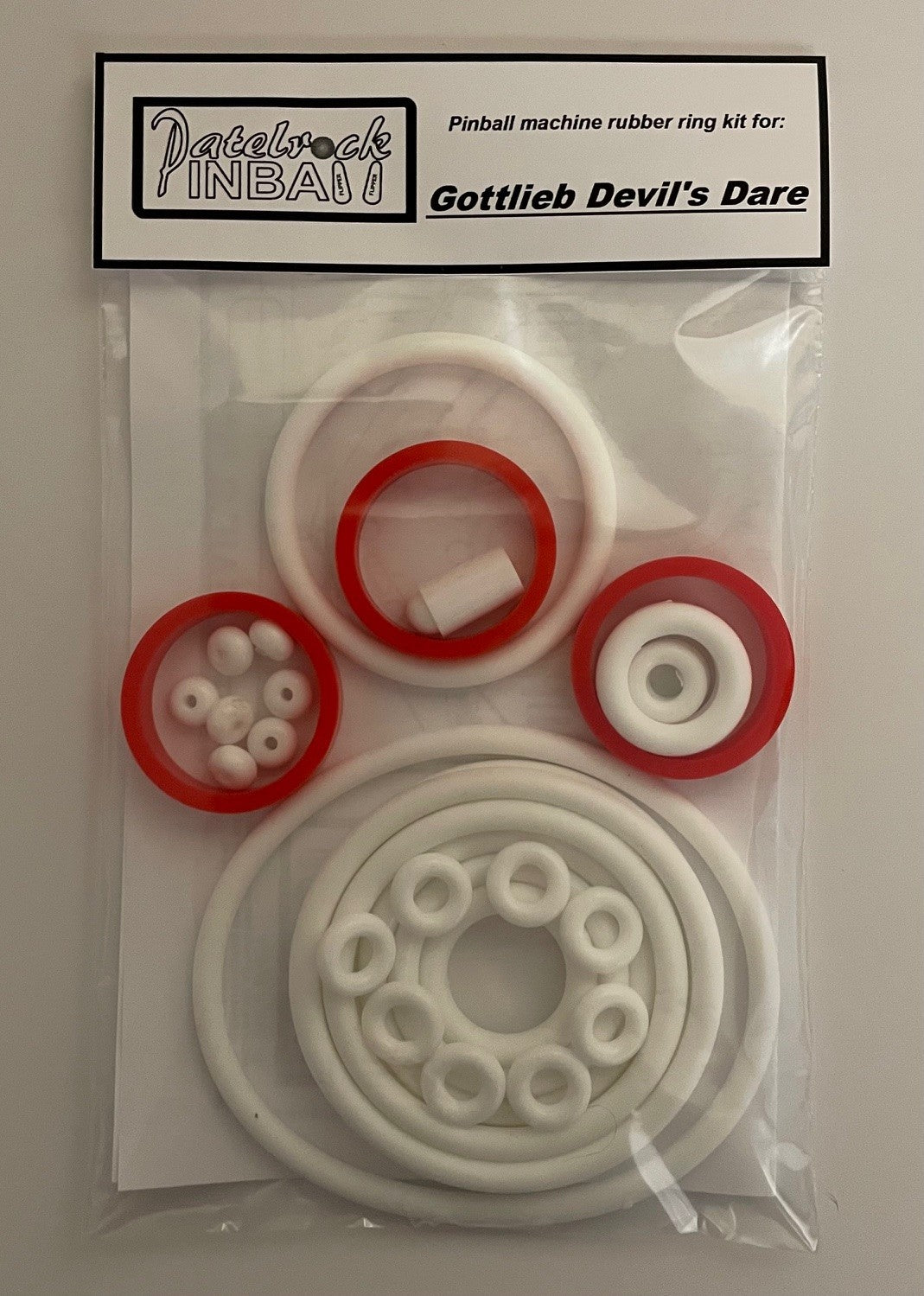 Gottlieb Devil's Dare Pinball Machine Rubber Ring Kit