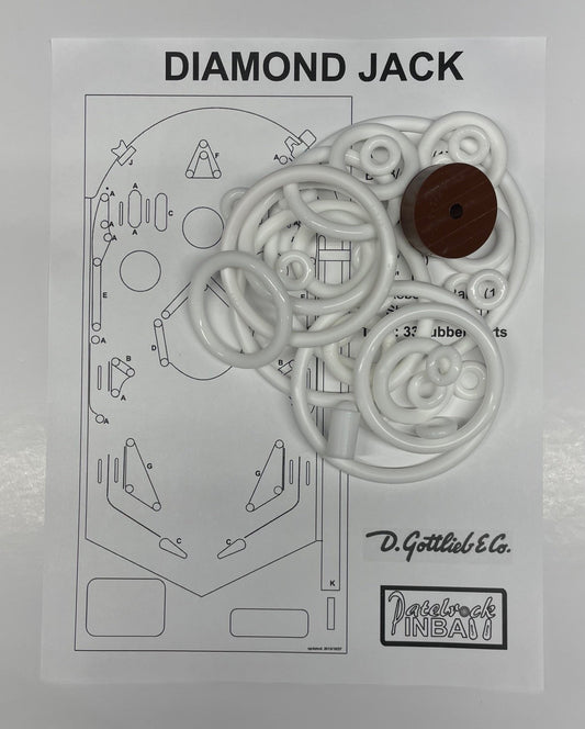 Gottlieb Diamond Jack Pinball Machine Maintenance Kit