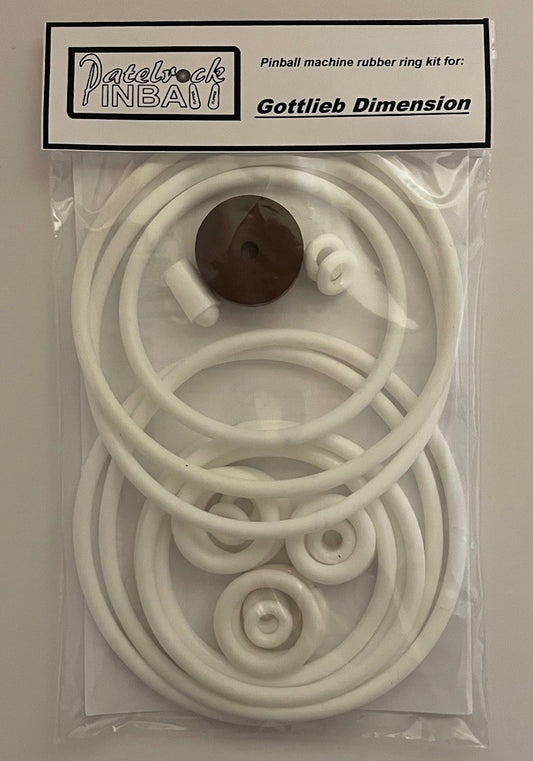 Gottlieb Dimension Pinball Machine Rubber Ring Kit