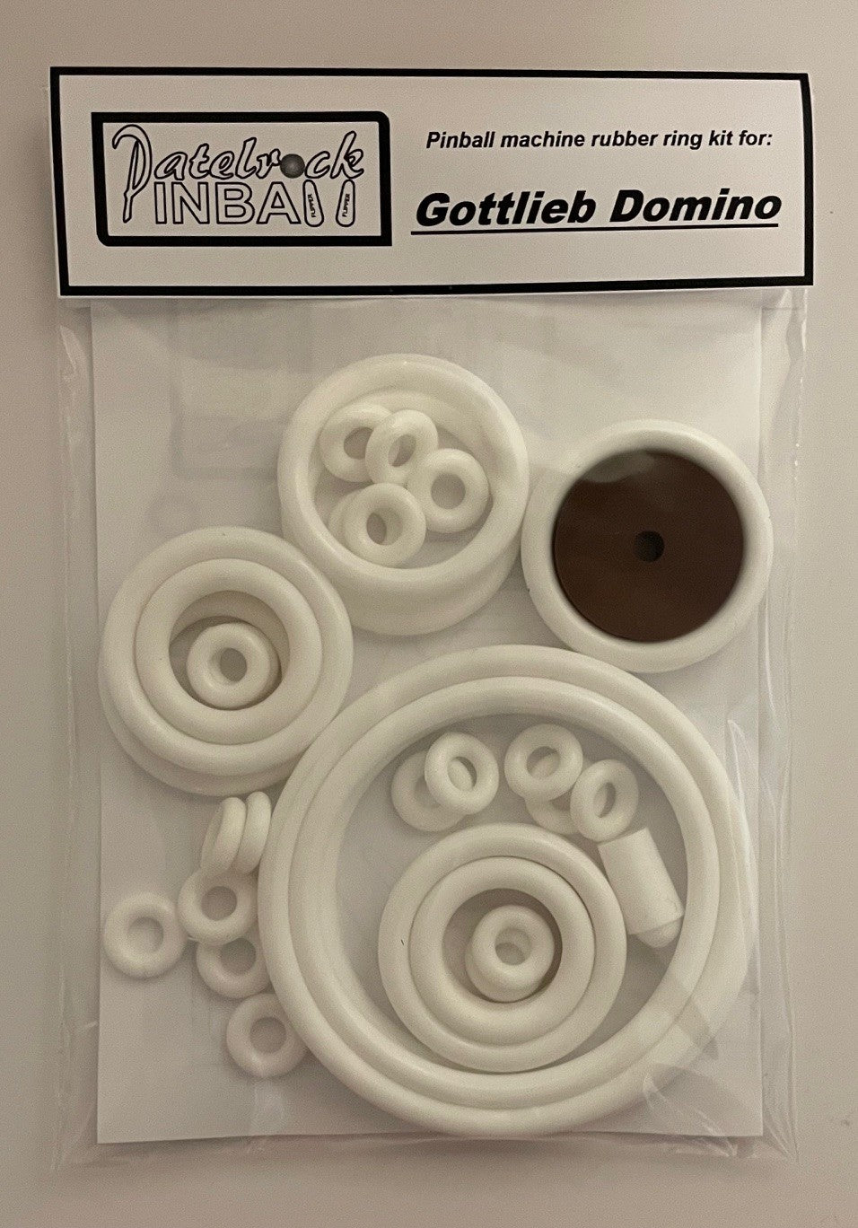 Gottlieb Domino Pinball Machine Rubber Ring Kit