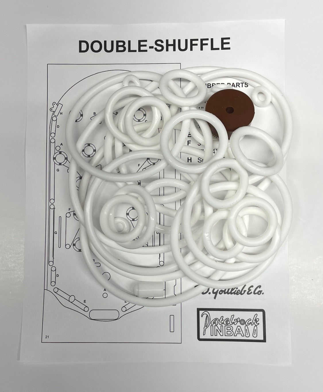 Gottlieb Double-Shuffle Pinball Machine Maintenance Kit
