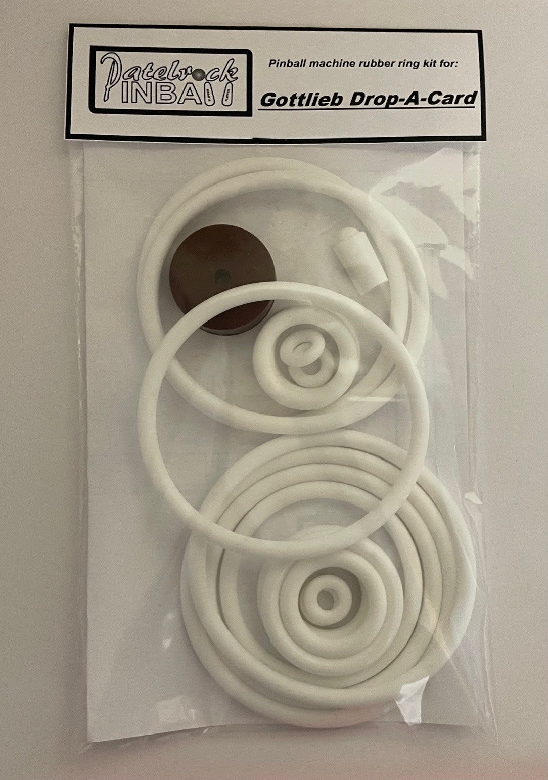 Gottlieb Drop-A-Card Pinball Machine Rubber Ring Kit
