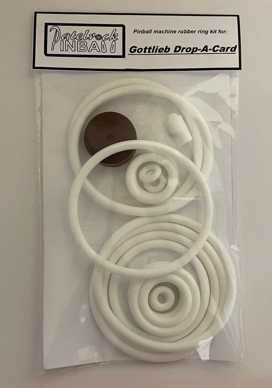 Gottlieb Drop-A-Card Pinball Machine Rubber Ring Kit