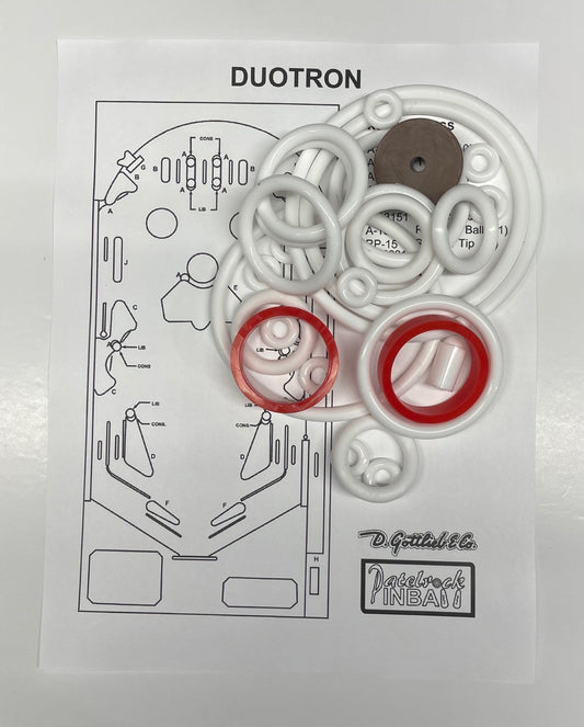 Gottlieb Duotron Pinball Machine Maintenance Kit