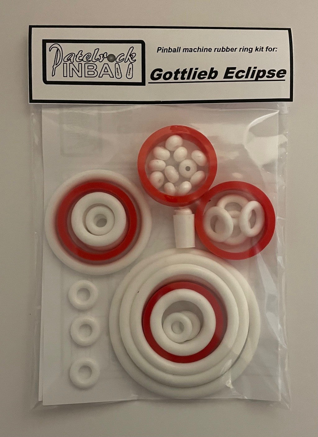 Gottlieb Eclipse Pinball Machine Rubber Ring Kit