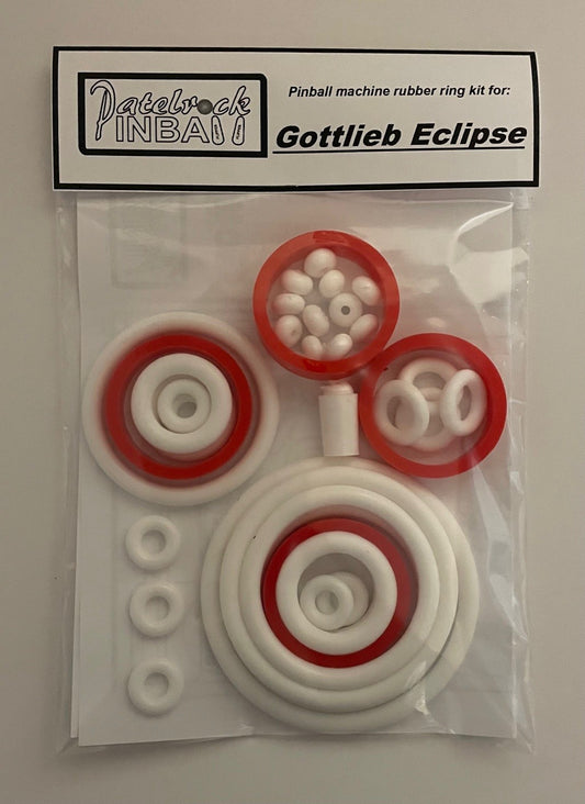 Gottlieb Eclipse Pinball Machine Rubber Ring Kit