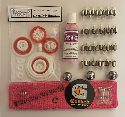 Gottlieb Eclipse Pinball Machine Maintenance Kit