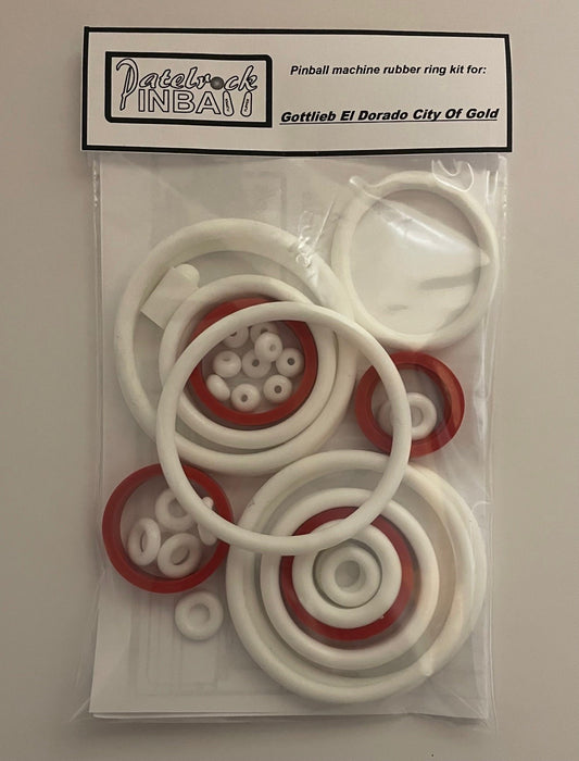 Gottlieb El Dorado City of Gold Pinball Machine Rubber Ring Kit