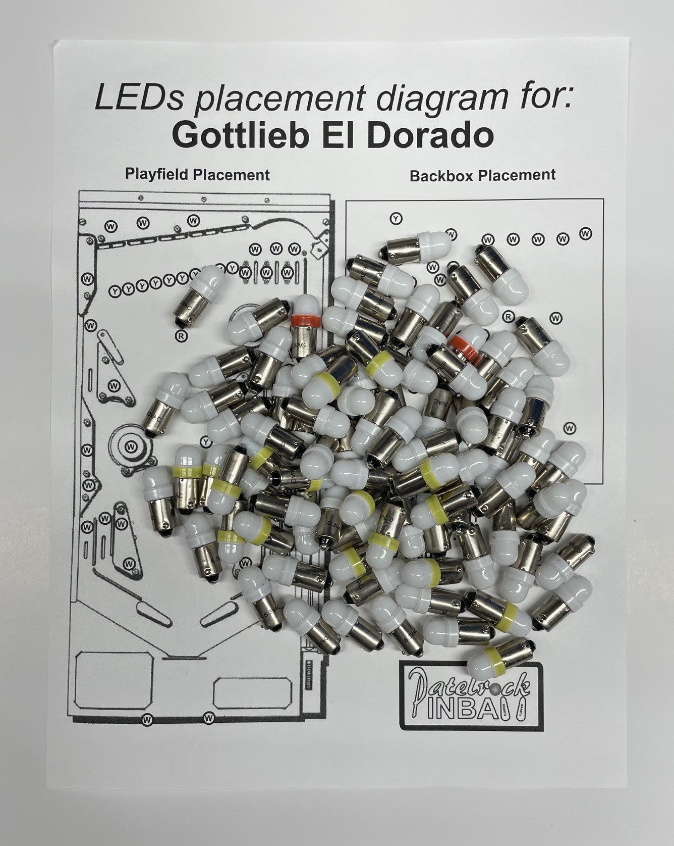 Gottlieb El Dorado LED Conversion Kit